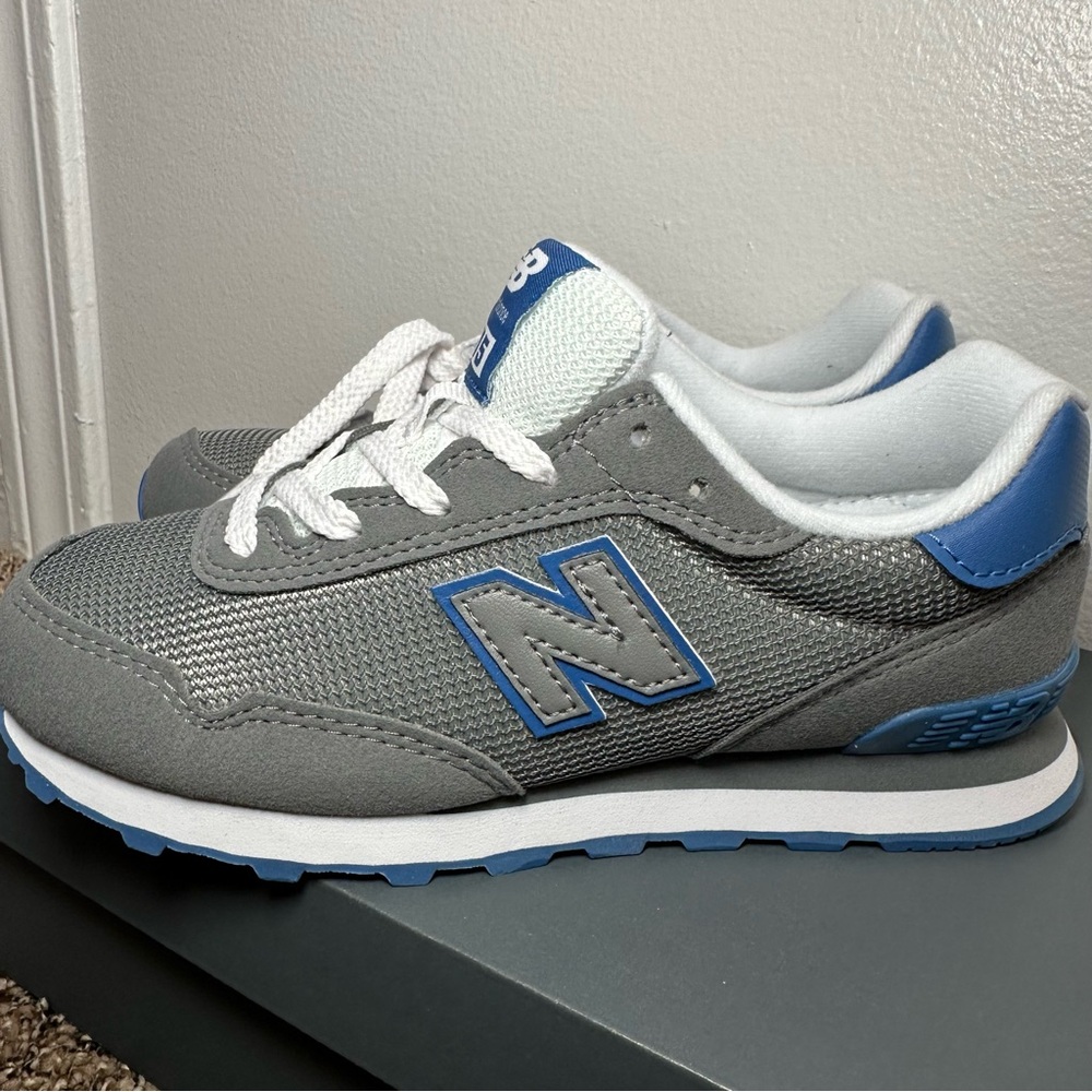 New Balance Kids' Sneakers in Gray and Blue